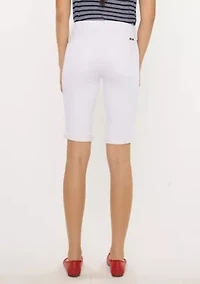 BERRY ESSENTIALS MID RISE BERMUDA SHORTS