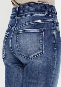 Onyx Essentials Ultra High Rise Wide Flare Jeans