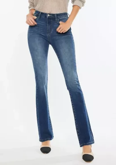 HOPE HIGH RISE SKINNY BOOTCUT JEANS - STRETCH MEDIUM WASH