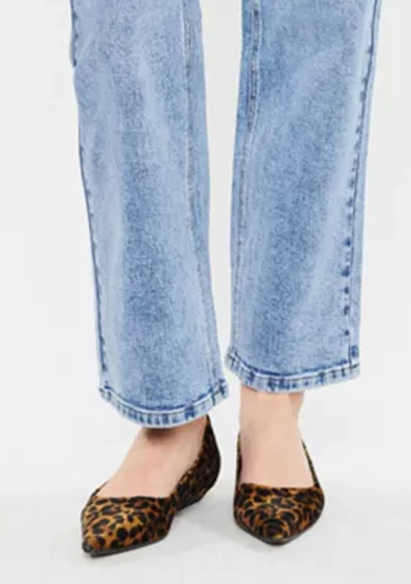 Tamia Essentials Mid Rise True Straight Jeans