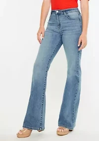 DULCE ESSENTIALS HIGH RISE WIDE FLARE - CURVY