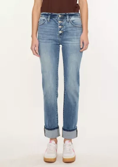 NOELLE ESSENTIALS HIGH RISE SKINNY STRAIGHT