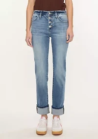 NOELLE ESSENTIALS HIGH RISE SKINNY STRAIGHT