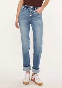 NOELLE ESSENTIALS HIGH RISE SKINNY STRAIGHT