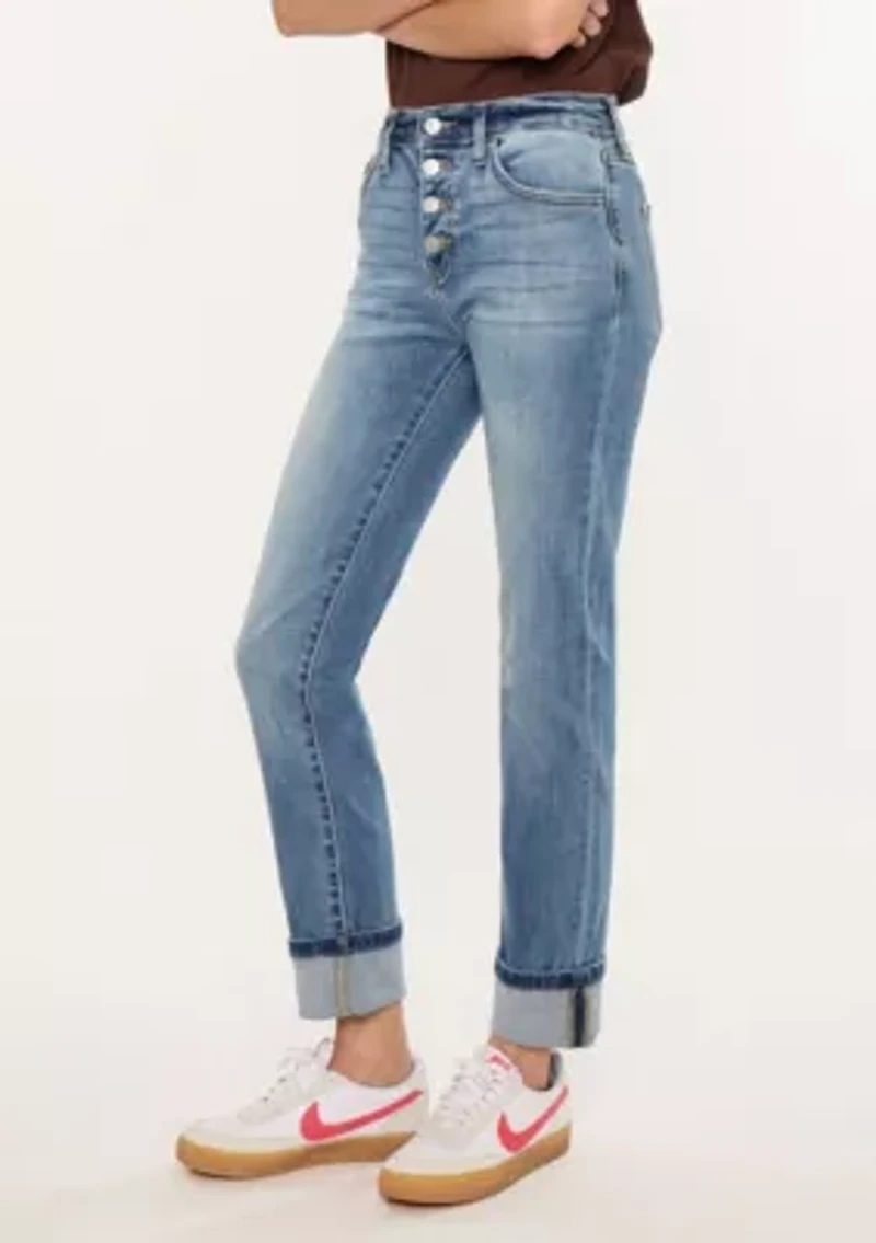 NOELLE ESSENTIALS HIGH RISE SKINNY STRAIGHT