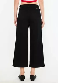 Shea Essentials High Rise Cropped Wide Leg Jeans