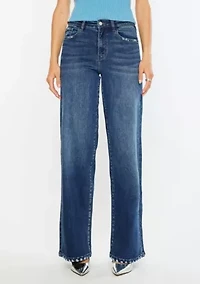 Tiara Essentials High Rise Wide Leg Jeans