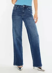 Tiara Essentials High Rise Wide Leg Jeans