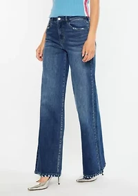 Tiara Essentials High Rise Wide Leg Jeans