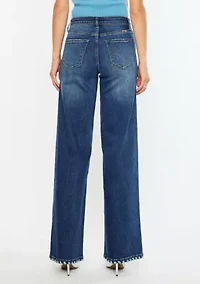 Tiara Essentials High Rise Wide Leg Jeans