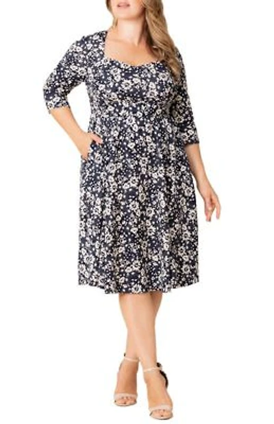 Women's Plus Royal Sweetheart Cocktail Dress