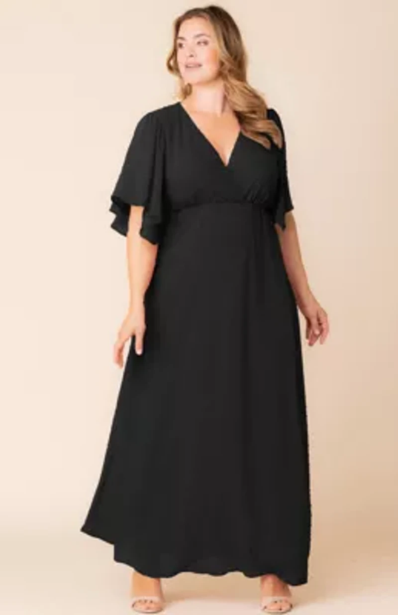 Women's Plus Carmella Chiffon Evening Gown