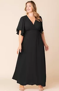 Women's Plus Carmella Chiffon Evening Gown