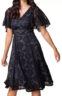 Women's Camille Lace Midi Cocktail Dress