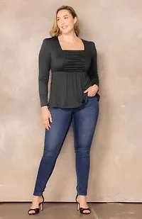 Women's Plus Rylan Ruched Top