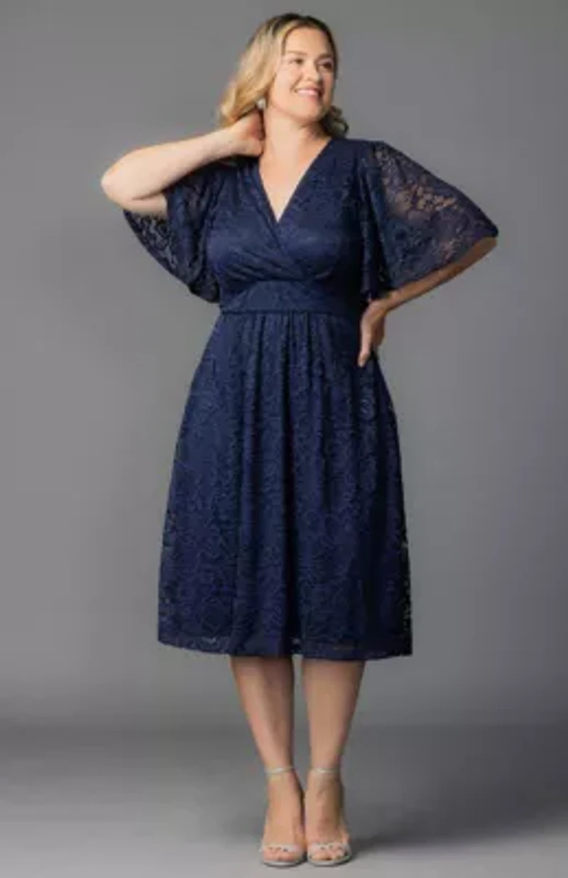 Women's Plus Fable Lace Cocktail Dress