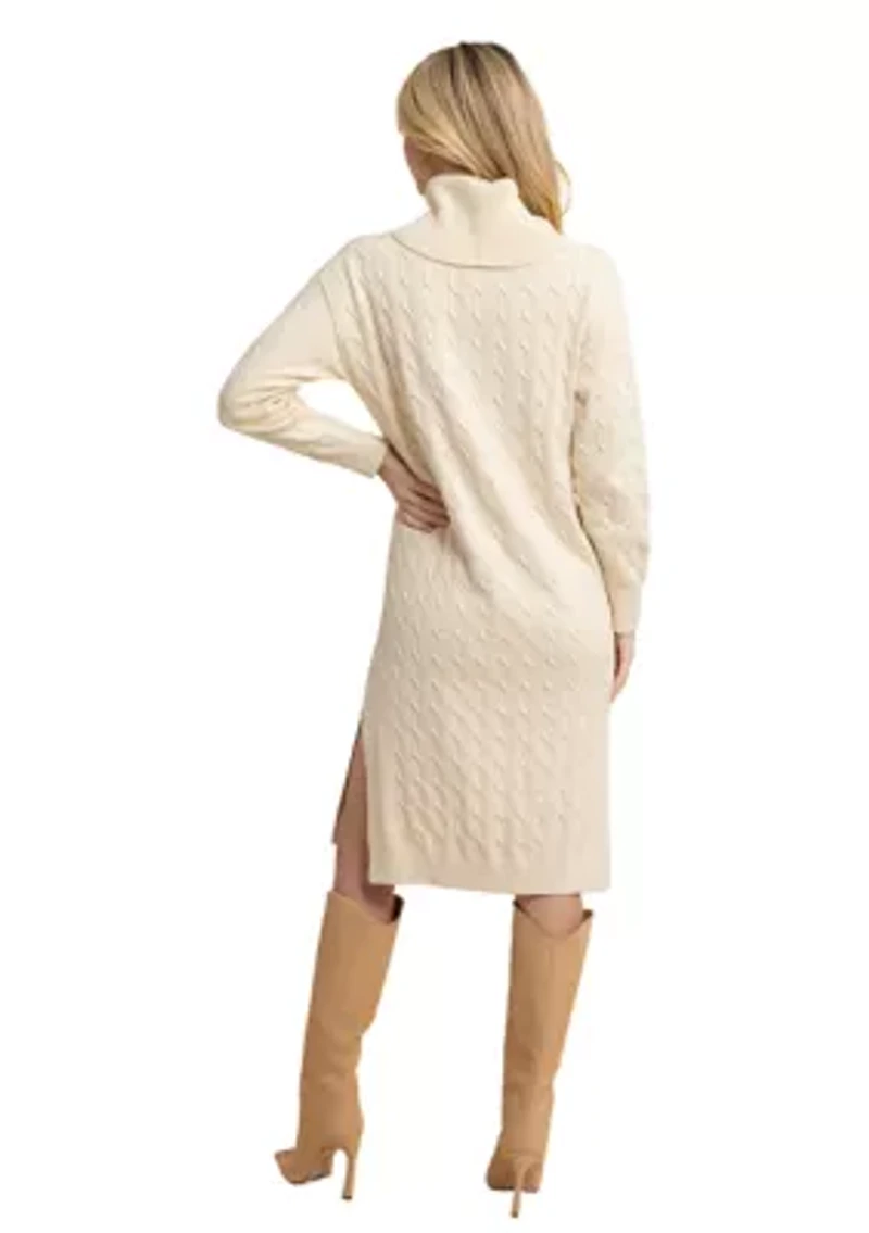 Women's Brea Turtleneck Sweater Dress