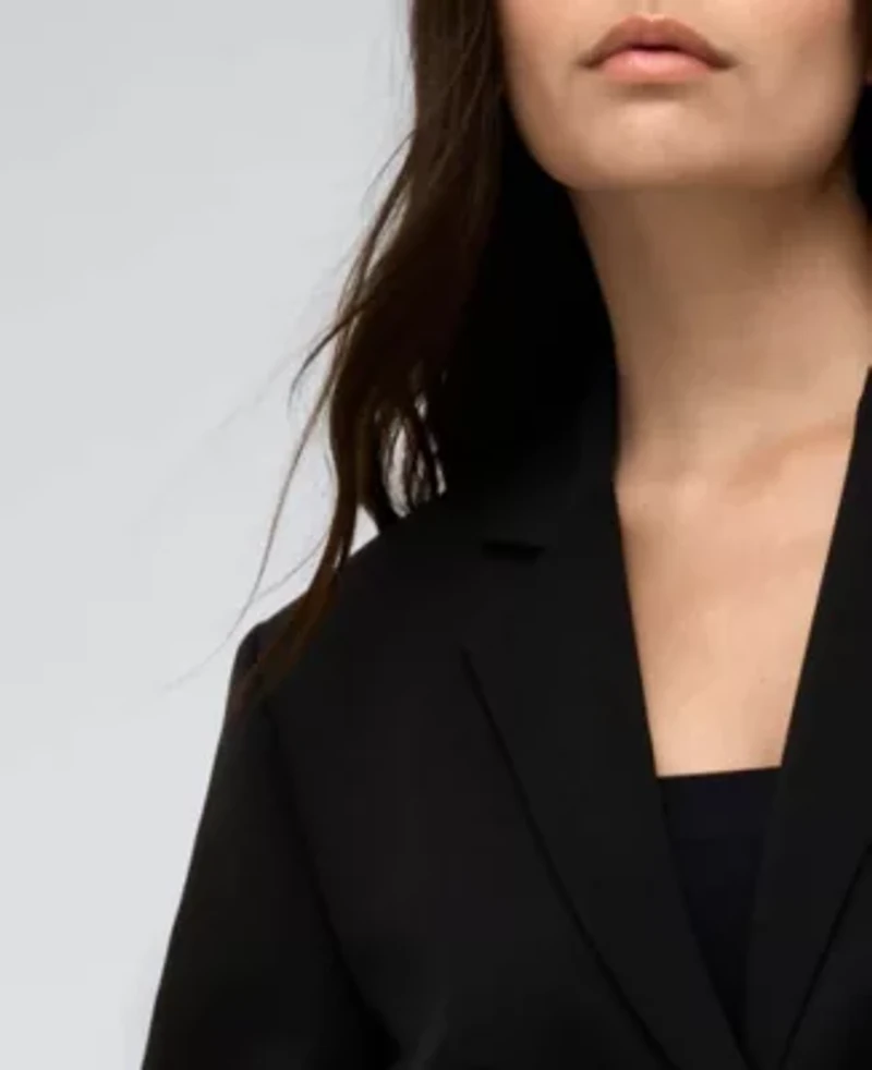 Women's Vision Twill Three Button Boyfriend Jacket