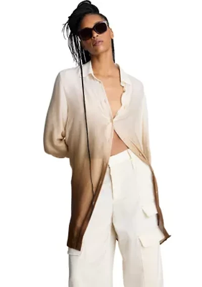 Women's Dip Dyed Blouse