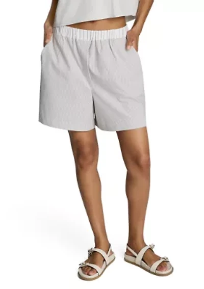 Women's Vertical Stripe Shorts