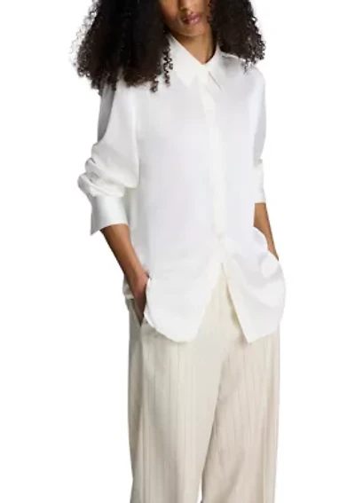 Women's Long Sleeve Button Down