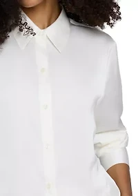 Women's Long Sleeve Button Down