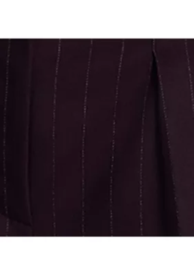 Women's High Rise Pleated Wide Leg Pants