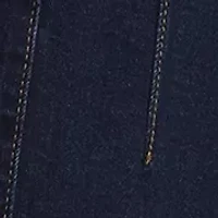 Women's Pleated Denim Skirt