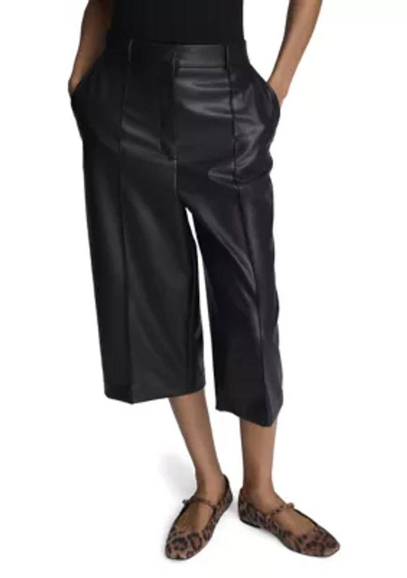 Pleated Wide Leg Pants