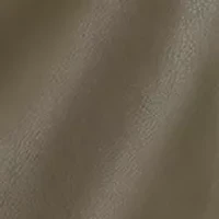 Women's Long Sleeve Mock Neck 2Fer Vegan Leather Dress