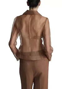 Women's Organza Blazer