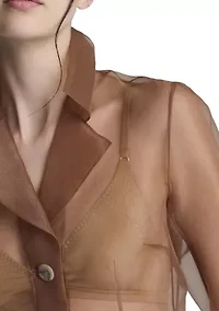 Women's Organza Blazer