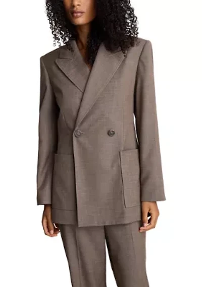 Women's Double Breasted Contour Jacket