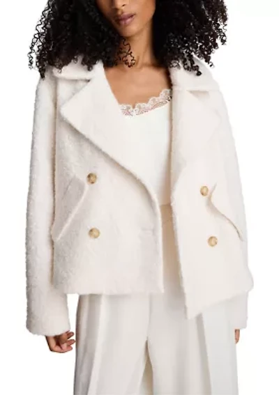 Women's Cropped Peacoat