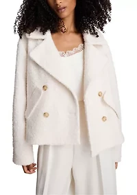 Women's Cropped Peacoat