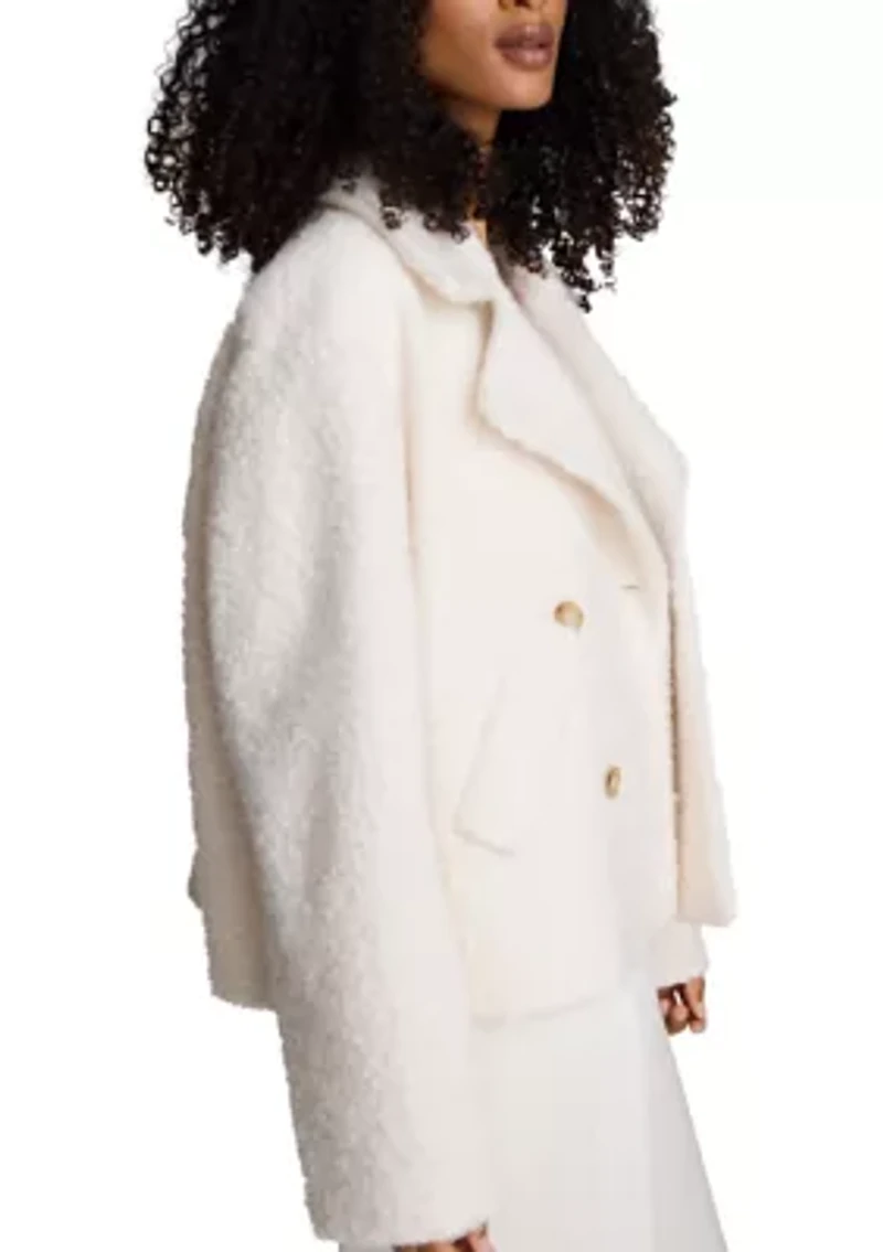 Women's Cropped Peacoat