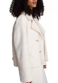 Women's Cropped Peacoat