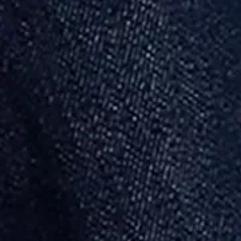 Women's Long Sleeve Button Up Cropped Jean Shirt