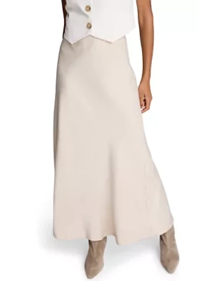 Women's PO Satin Maxi Skirt
