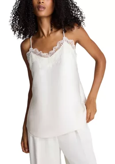 Women's Cami with Lace Trim Detail