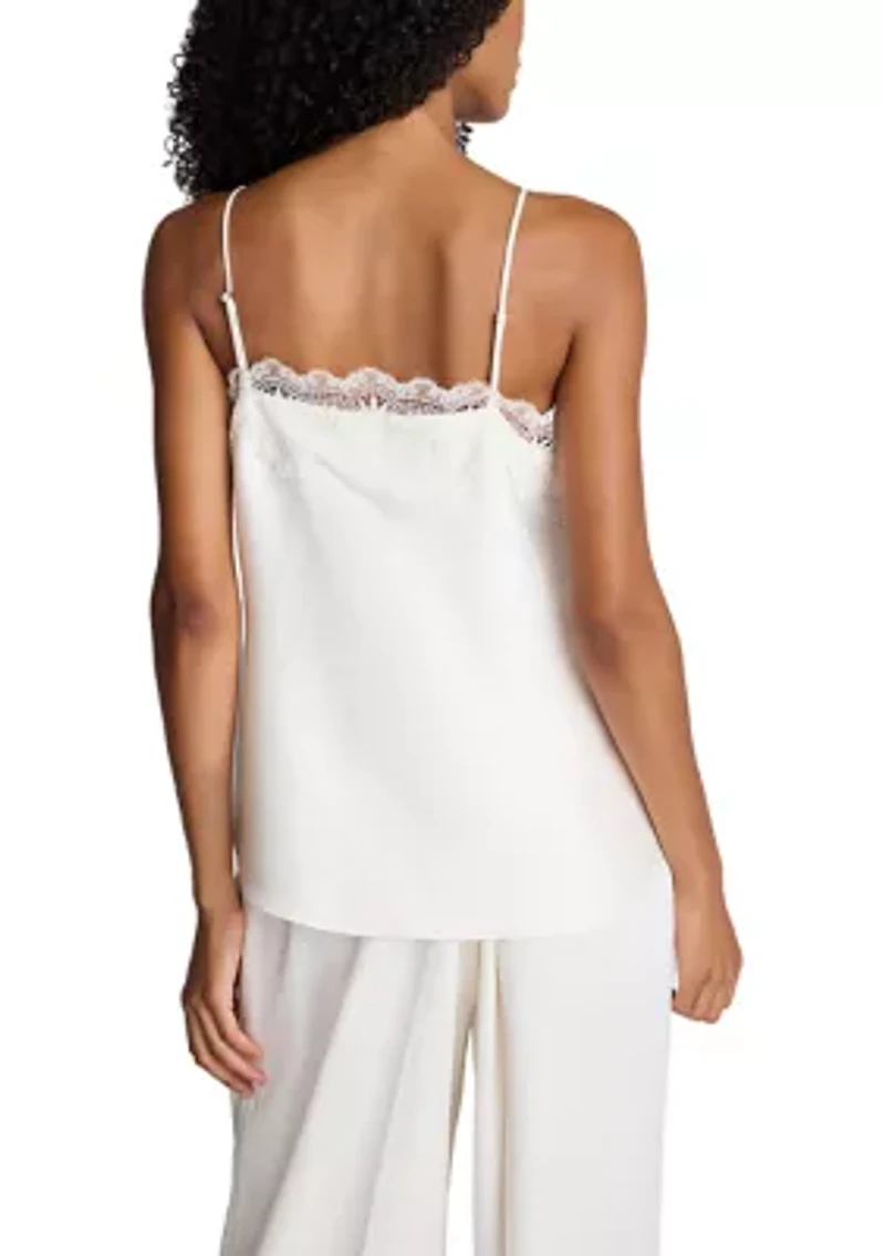 Women's Cami with Lace Trim Detail