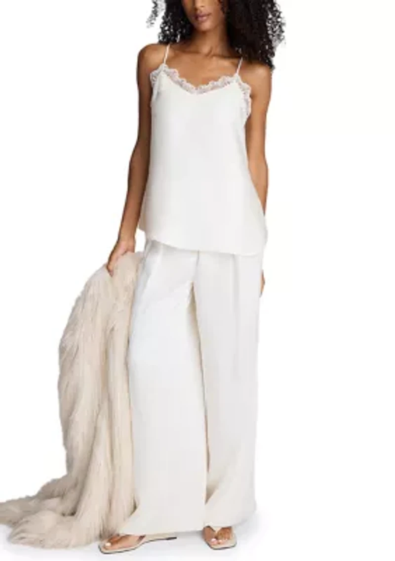 Women's Cami with Lace Trim Detail