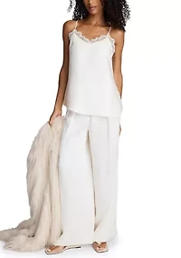 Women's Cami with Lace Trim Detail