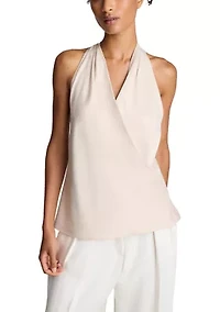 Women's Criss Cross Over Halter Top