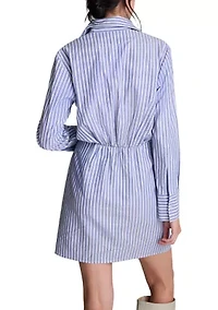 Women's Asymmetrical Shirt Dress