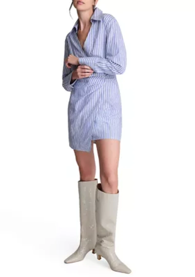 Women's Asymmetrical Shirt Dress
