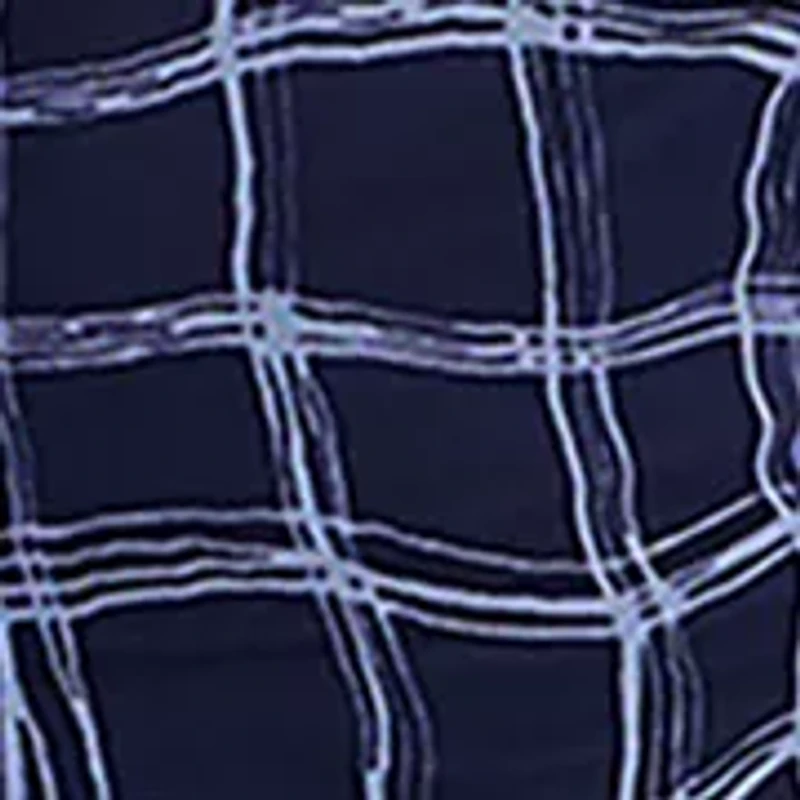 Women's Hi-Neck Mesh Midi Dress