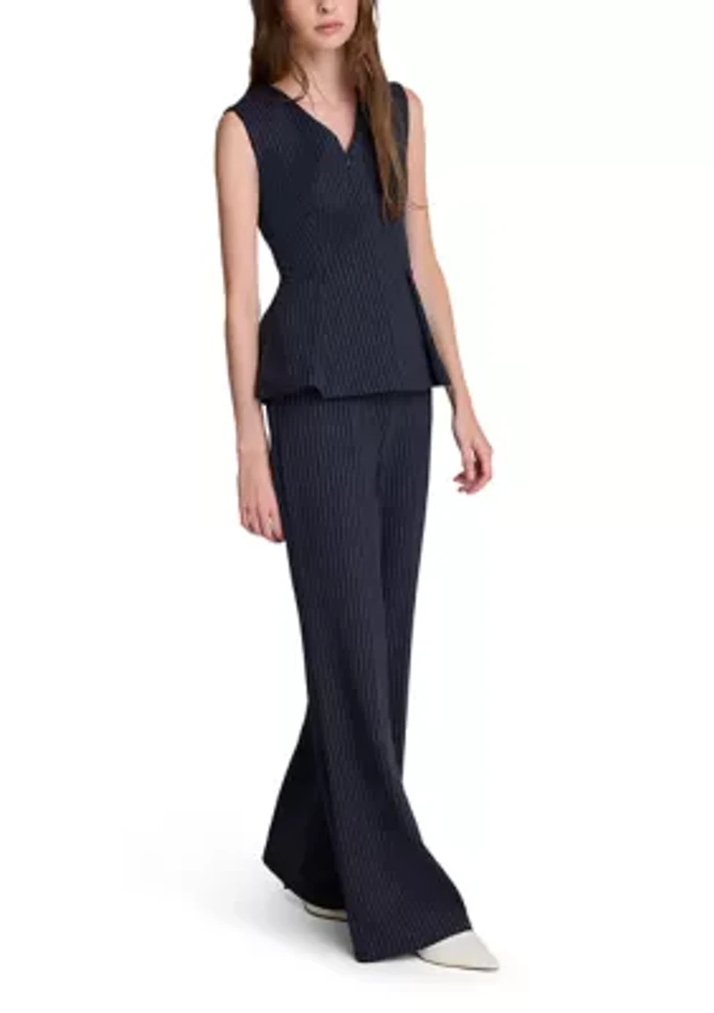 Women's High Rise Pull-On Flare Pants