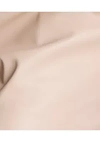 Women's Vegan Leather Fly Front Shorts