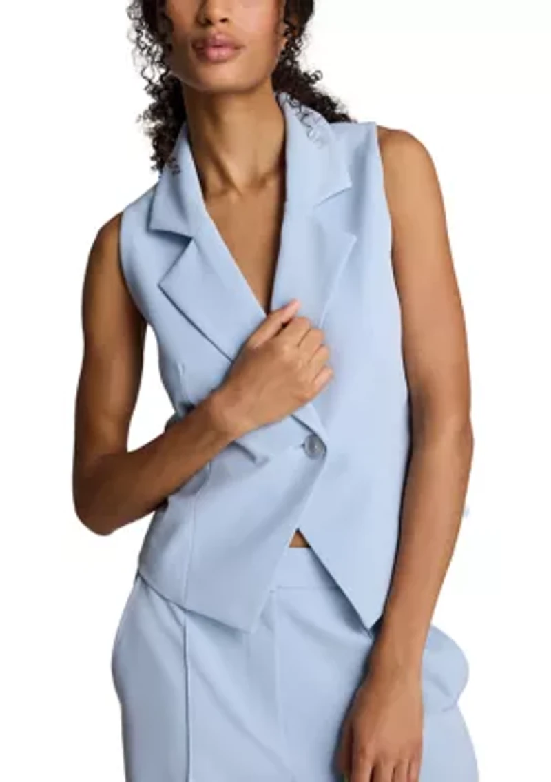 Women's Fitted One Button Vest